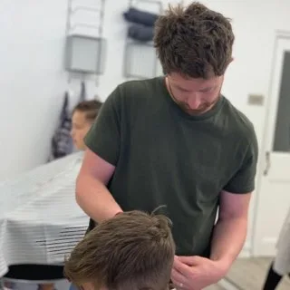 Andrew Wills, barber at BB's Barbers Penrith, expert in haircuts and skinfades